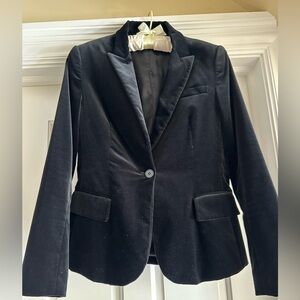 Black Theory velvet blazer size 6